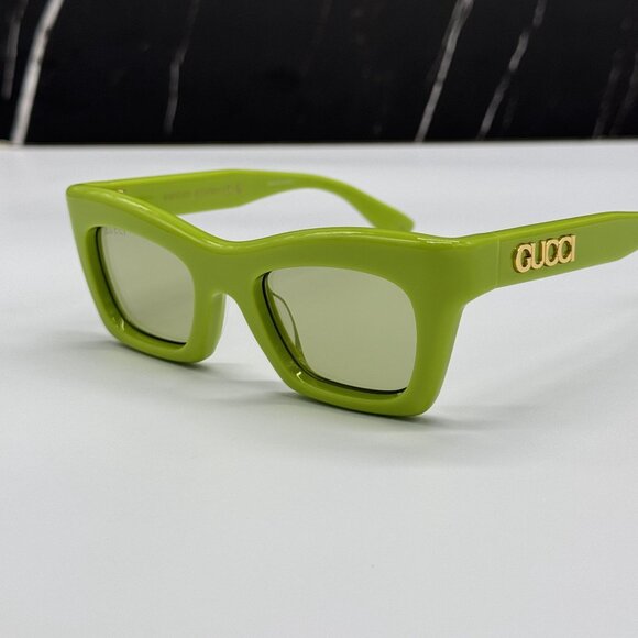 NEW GUCCI SUNGLASSES GG1773S 006 GREEN WOMEN EYEWEAR main image 7